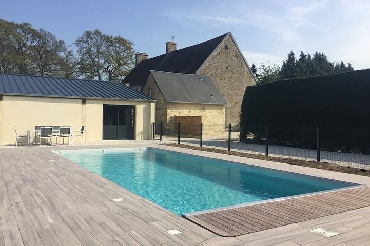 Maison de vacances pour 6 personnes, avec jardin