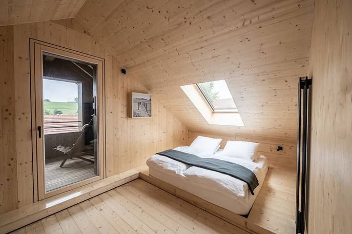 Chalet für 6 Personen, mit Terrasse und Garten am Forggensee - 2