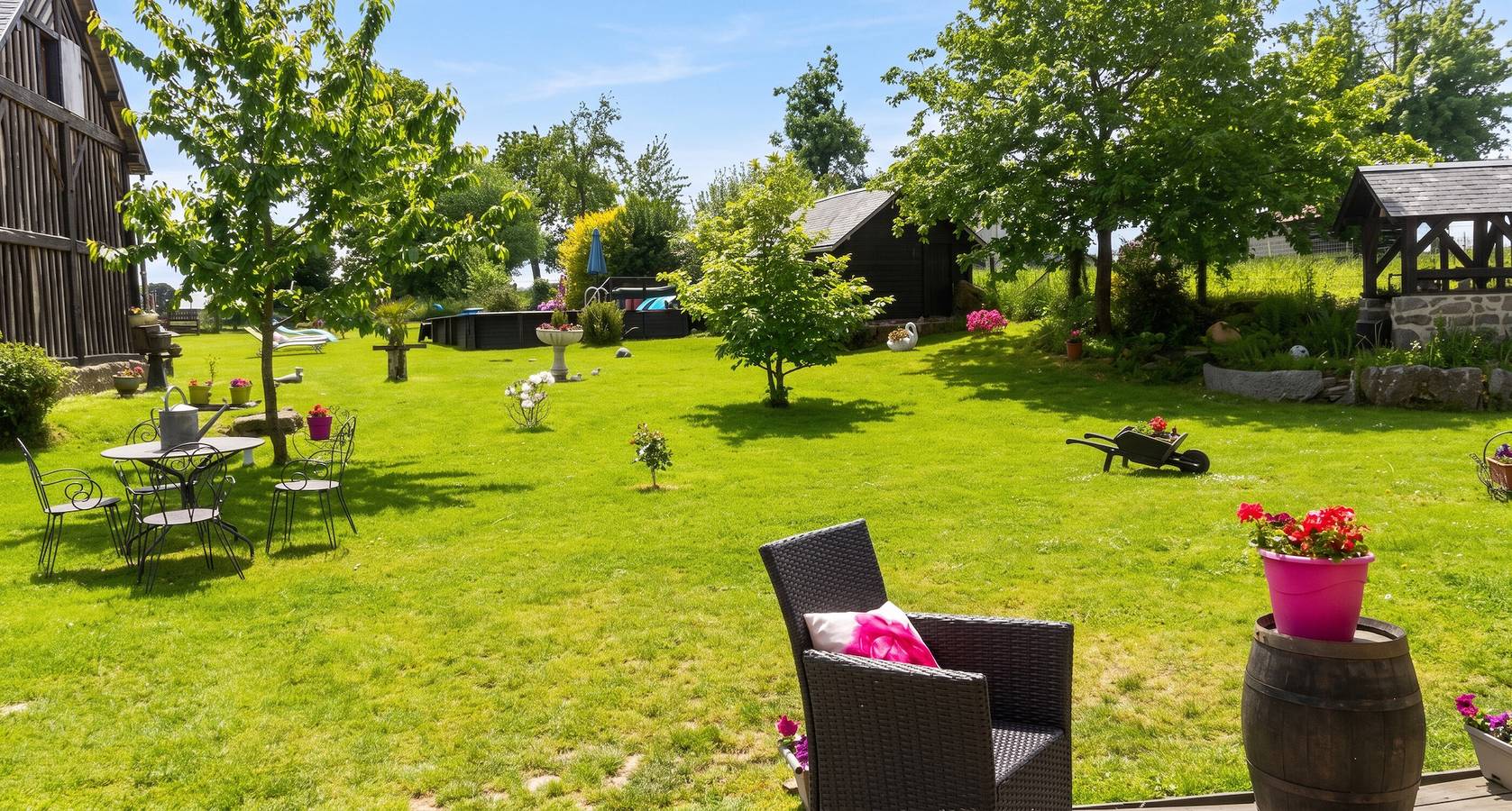 Maison charmante à Notre-Dame-du-Touchet avec piscine partagée in Mortain-Bocage, Région d'Avranches