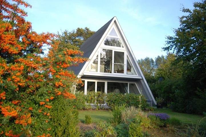 Ferienhaus für 4 Personen, mit Garten und Sauna sowie Terrasse, mit Haustier in Brodersby an der Schlei