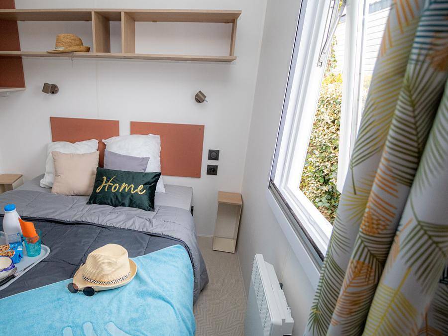 Camping Mirabel La Renaudière - Mobilheim 4 personen - Komfort Plus - 2 Zimmer in La Plaine-sur-Mer, Côte de Jade