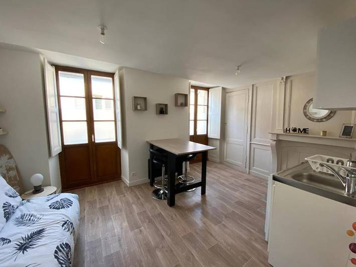 Appartement de vacances pour 2 personnes, avec Balcon ainsi que Terrasse et Vue