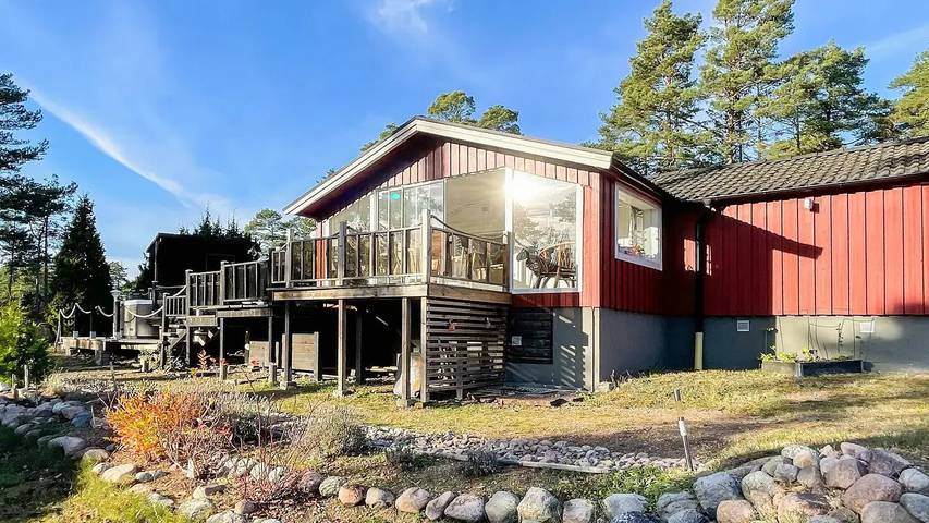 Ferienhaus für 5 Personen, mit Garten und Sauna in Mönsterås und Umgebung