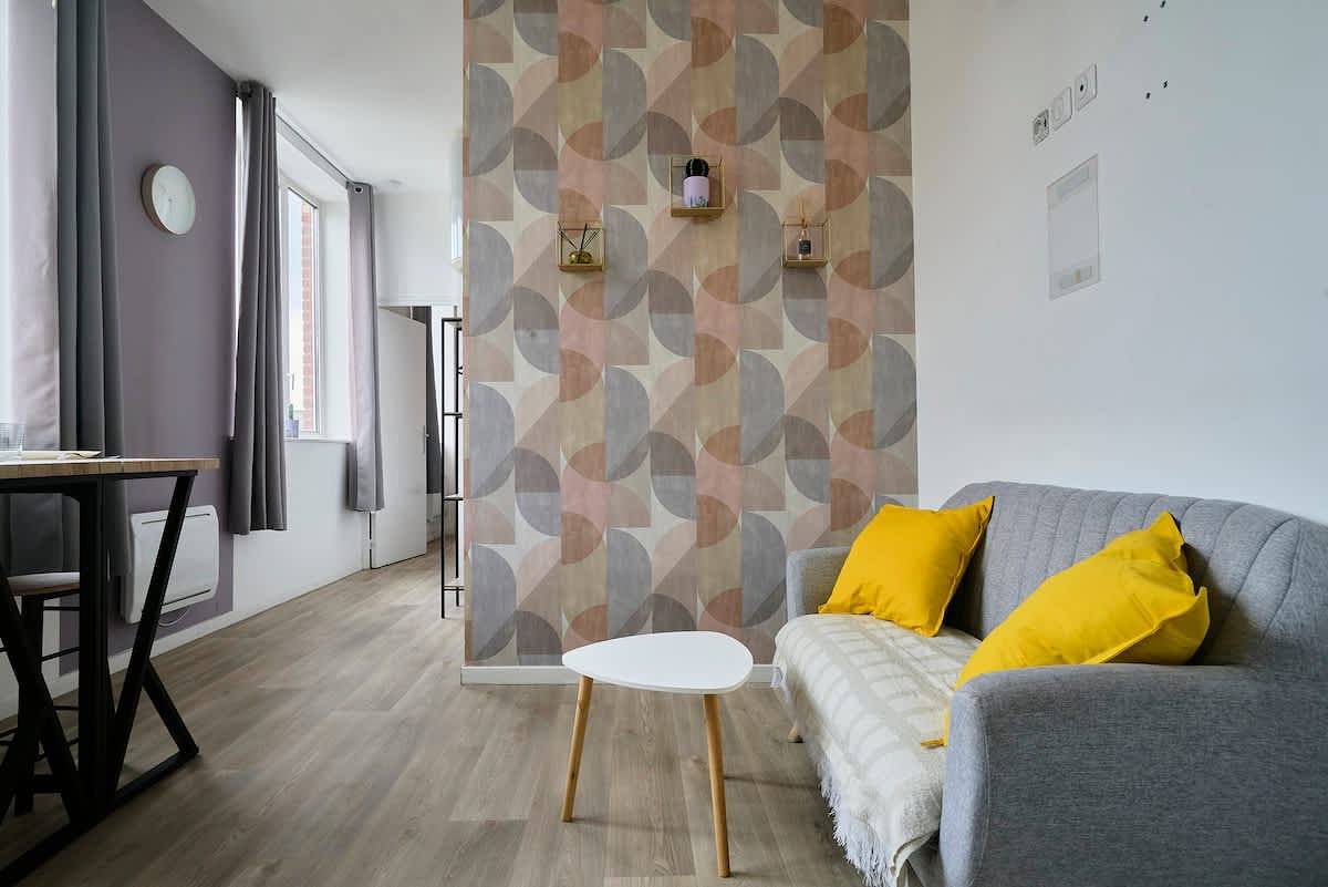 Ganze Wohnung, En Déplacement 5, Calme et lumineux in Tourcoing, Lille und Umgebung