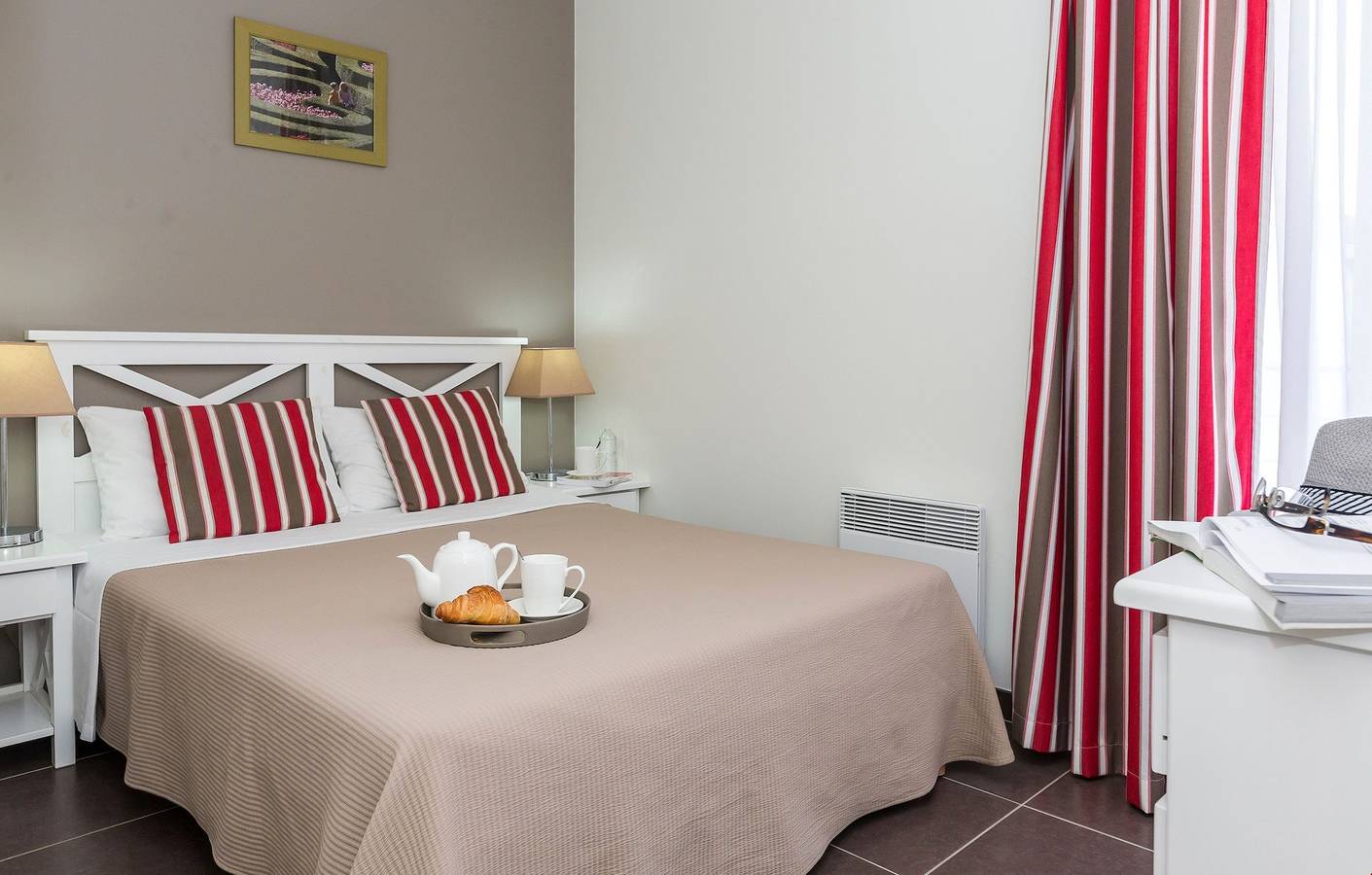 Appartement entier, Appartement de vacances pour 6 personnes avec balcon in Chinon, Vallée de la Loire