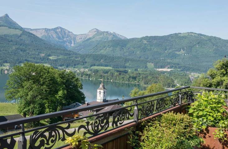 Ferienwohnung für 2 Personen, mit Ausblick und Seeblick sowie Terrasse, mit Haustier in Sankt Wolfgang im Salzkammergut - 4