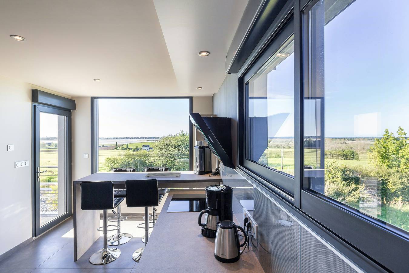 Villa mit Wellnessbereich und Meerblick im Finistère in Goulven, Brest und Umgebung