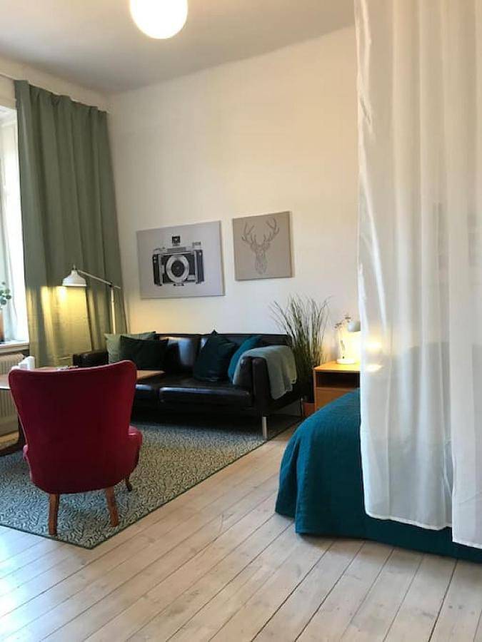 Lägenhet för 2 Personer, med Terass och Trädgård i Södermalm