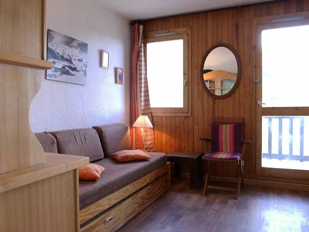 Apartamento entero, 2 estancias para 5 personas in La Plagne, Bellentre