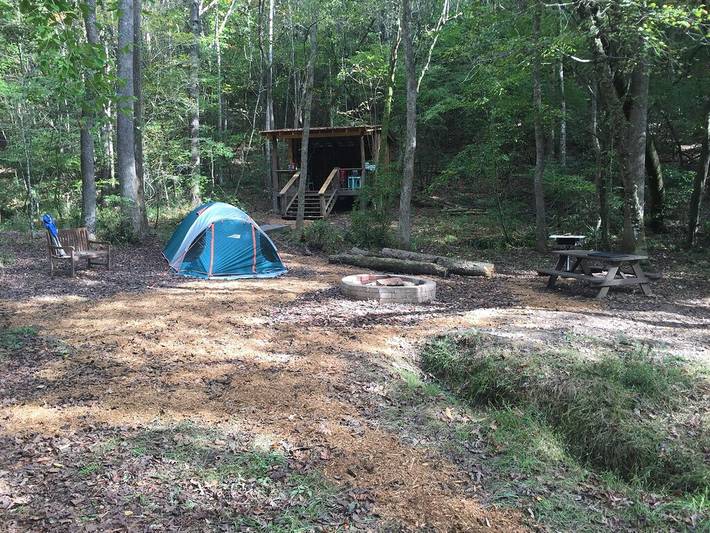 Camping for 12 people, with terrace, with pets in Georgia