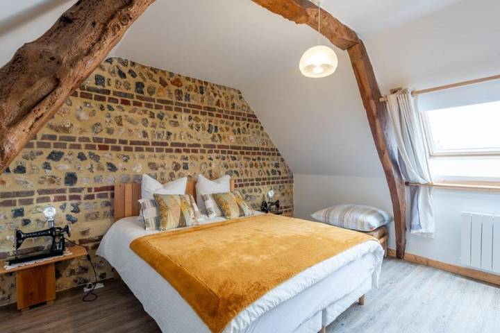 Maison d’hôte pour 4 personnes, avec jardin ainsi que piscine et jacuzzi à Octeville-sur-Mer - 2