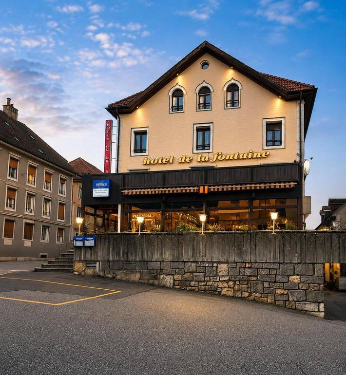Hôtel, avec Terrasse et Vue à Saint-Imier