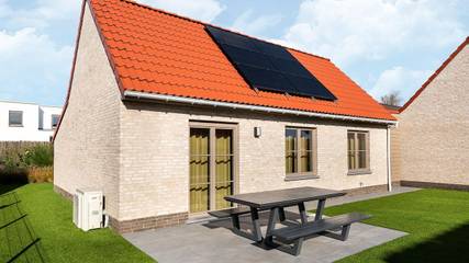 Ferienhaus mit Meerblick für 6 Personen, mit Terrasse und Garten in Belgien