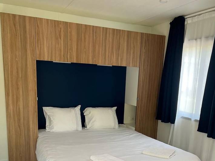 Sunêlia Domaine de Champé - Mobilheim 2 personen - Sunêlia Luxe Crippa 27m² - 1 Schlafzimmer / 1 Bad in Bussang, Regionaler Naturpark Belchen der Vogesen