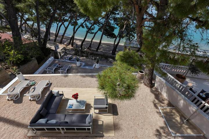 Maison d’hôte pour 2 personnes, avec Terrasse ainsi que Jardin et Vue à Makarska
