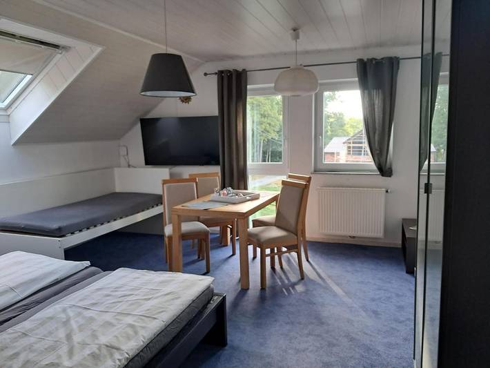 Chambre d’hôte pour 3 personnes, avec jardin et vue, adapté aux familles