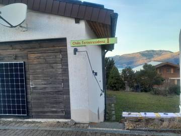 Gîte pour 2 personnes, avec jardin et vue sur le lac à Aeschi bei Spiez