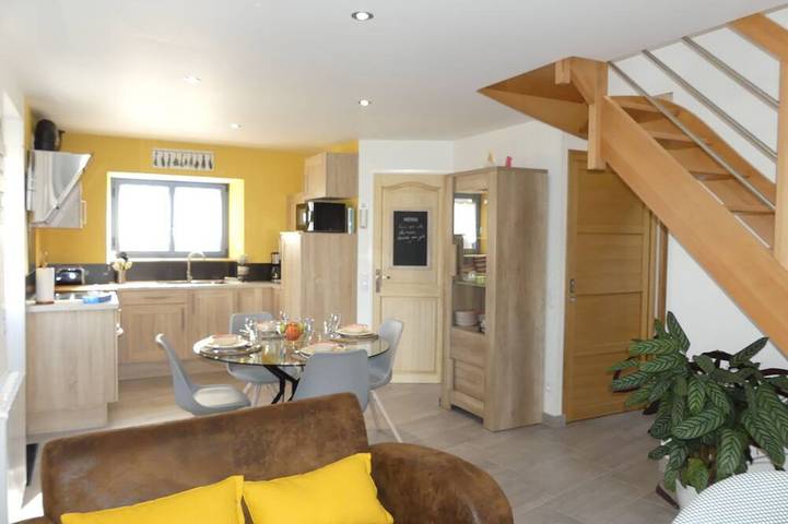 Gîte pour 4 personnes, avec Terrasse et Jardin à Pluneret