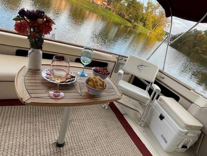 Barco para 4 personas, con terraza y vistas - 1