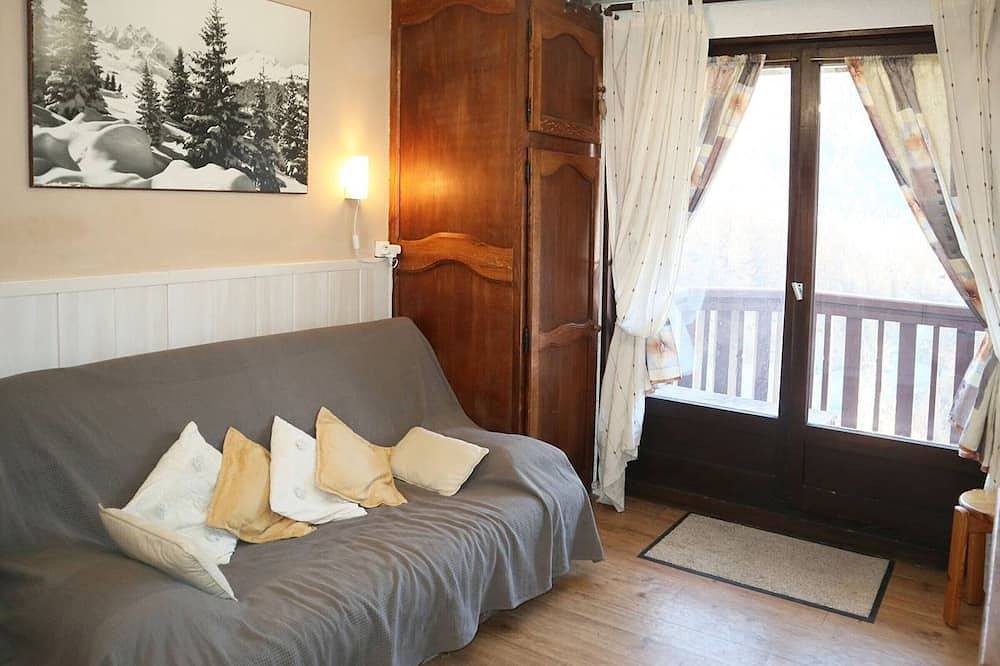 Ganze Wohnung, Studio direkt an der Piste, 4 Pers, Südbalkon in Les Orres, Nationalpark Écrins