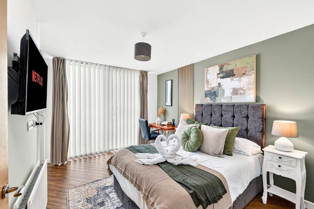 Ganze Wohnung, Chelsea Apartment @ The Hub • City Views • Free Parking • Sky Tv • Fast Wifi • Yoko Property in Milton Keynes, Südostengland