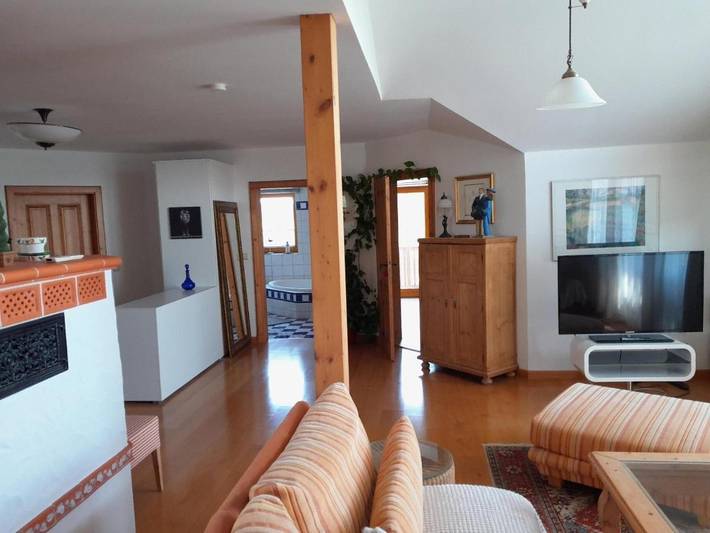 Ferienwohnung für 4 Personen, mit Balkon und Ausblick