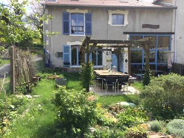 Chambre d’hôte pour 2 personnes, avec jardin dans la Meuse