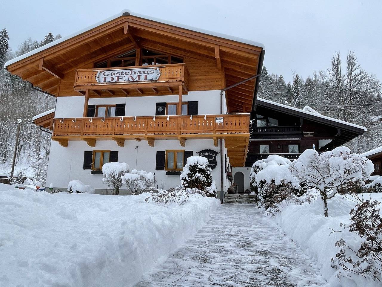 Ganze Ferienwohnung, Gästehaus Deml - Großzügiges Appartement 7 mit extra Schlafzimmer in Göllstock, Berchtesgaden