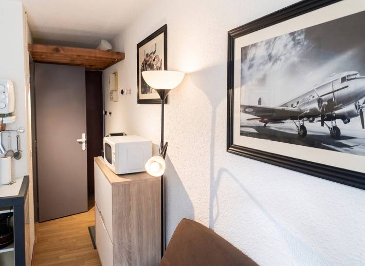 Ganzes Studio, Gemütliches Studio in Puy-Saint-Vincent, 16 qm, Bergblick. in Puy-Saint-Vincent, Nationalpark Écrins