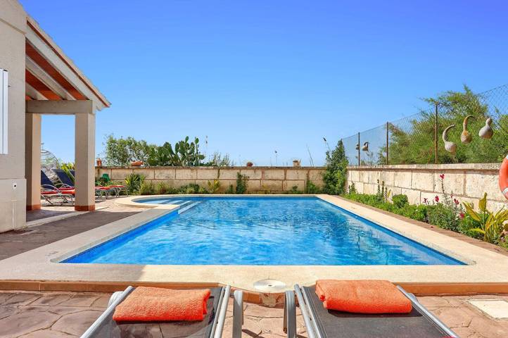 Villa mit pool für 6 Personen, mit Garten in Playa de Muro - 4