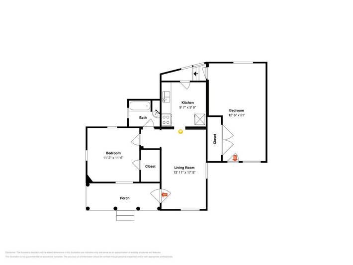 Apartamento de vacaciones para 4 personas, con jardín - 1