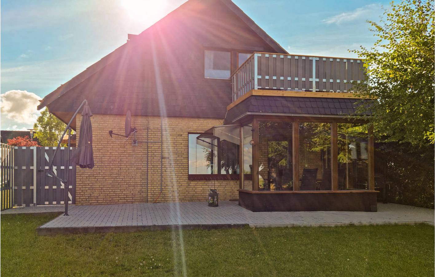 Appartement mit Meerblick, Parkplatz, Terrasse und Küche in Stoltebüll, Kappeln & Umgebung