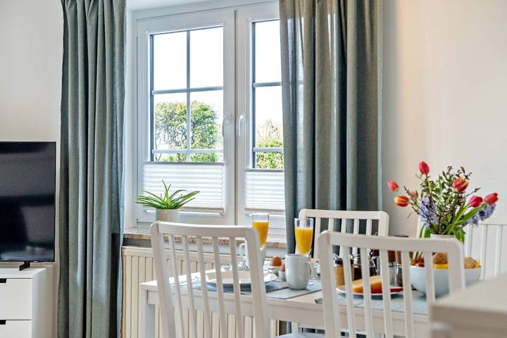 Ferienwohnung für 3 Personen, mit Ausblick und Garten, mit Haustier in Westfehmarn - 2