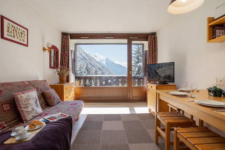 Gîte pour 4 personnes, avec balcon, adapté aux familles dans Argentière - 2