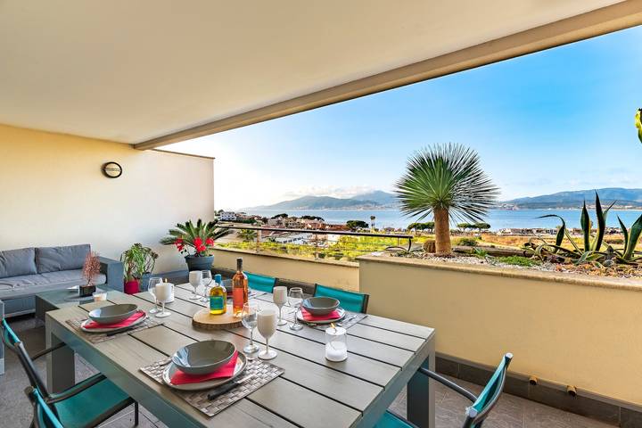Appartement de vacances pour 4 personnes, avec Terrasse dans Porticcio