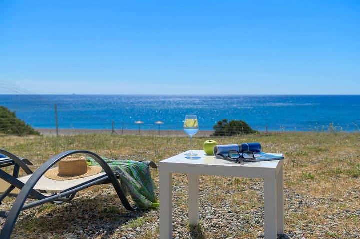 Ferienhaus für 7 Personen, mit Garten und Balkon
