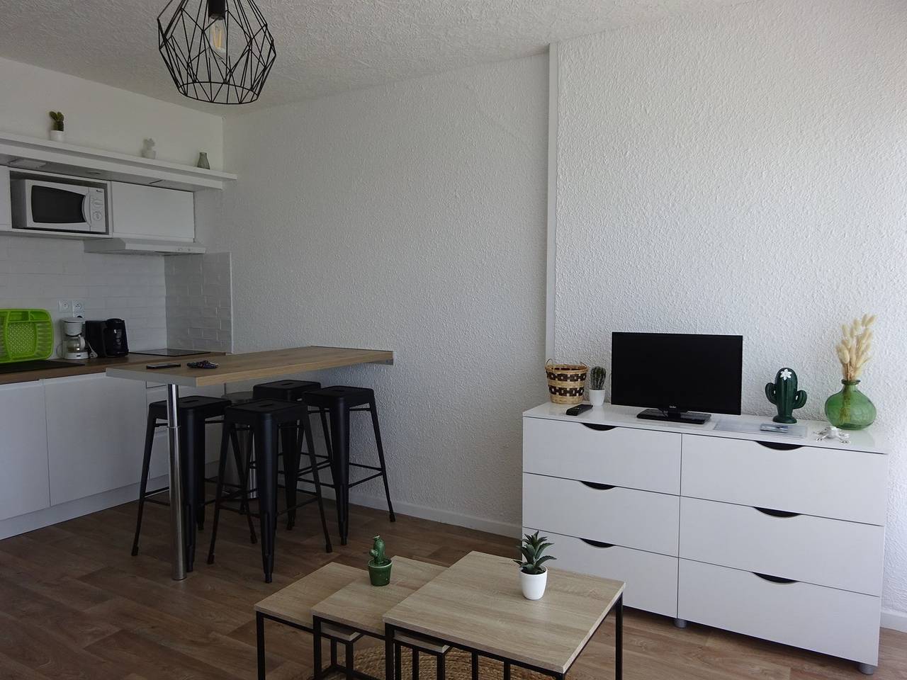 Ganze Ferienwohnung, 22qm renovierte Wohnung für höchstens 4 Personen in Biscarrosse Plage, Biscarrosse