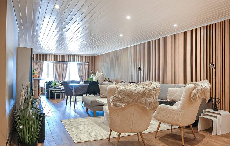 Ferienhaus für 16 Personen mit Sauna in Bokn