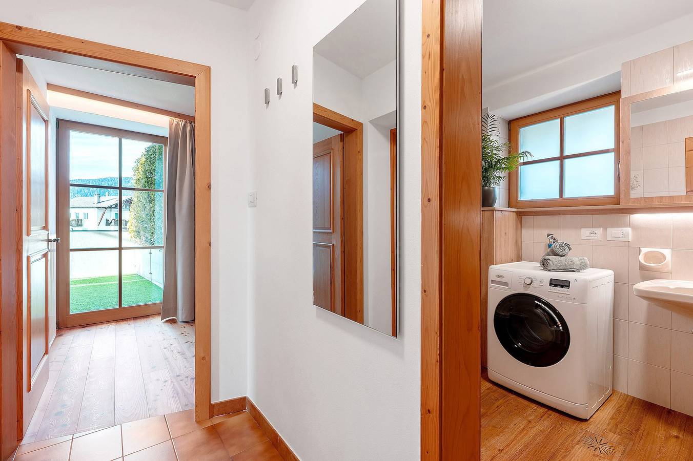 Ganze Wohnung, Apartment 'Panorama Val Di Non' mit Bergblick, Wlan und Klimaanlage in St. Felix, Unsere Liebe Frau im Walde-St. Felix