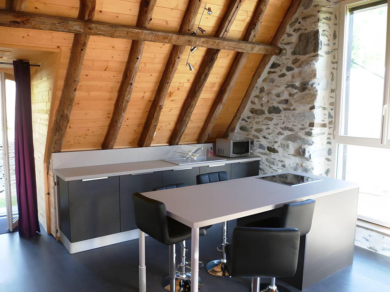 Gîte «La Grange» con vistas a la montaña y Wi-Fi in Artalens-Souin, Parque nacional de los Pirineos