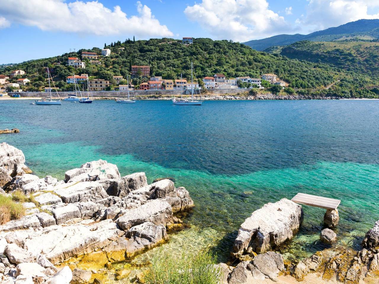 Ganze Wohnung, Elegantes Apartment mit zwei Schlafzimmern in Kassiopi in Kassiopi, Korfu