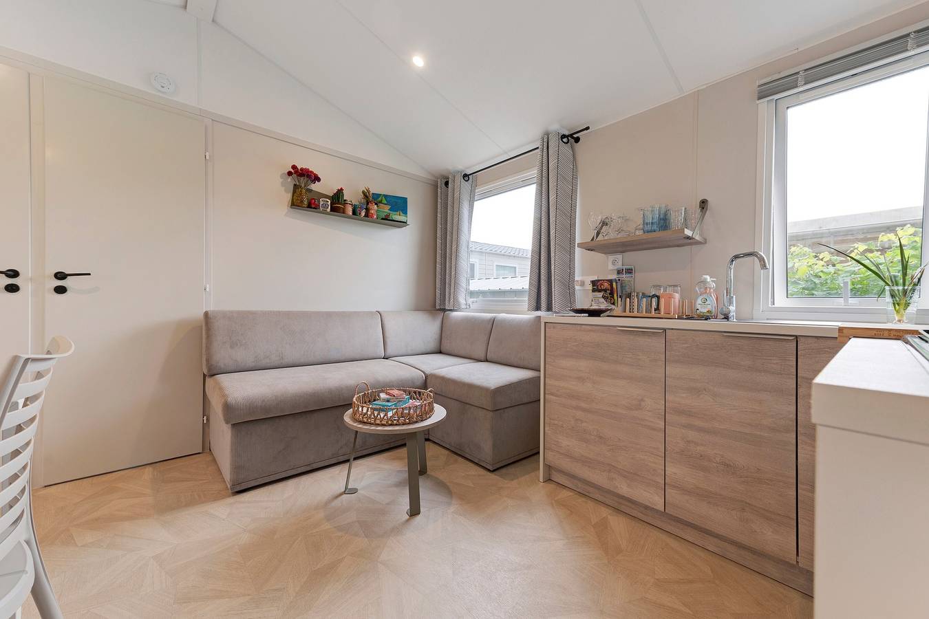 Mobil-home – 6 personnes avec piscine partagée, terrasse et jardin in Erdeven, Côte des Mégalithes
