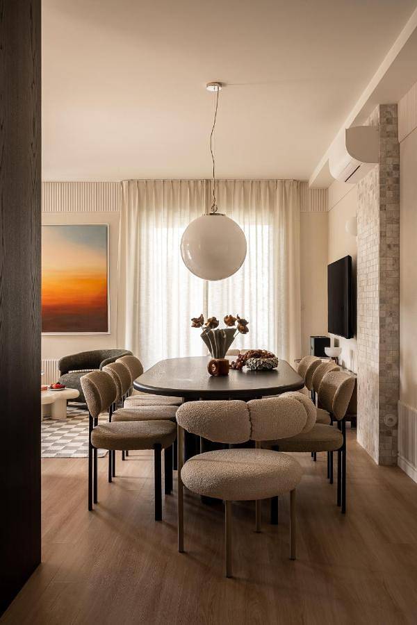 Ferienwohnung für 8 Personen, mit Terrasse und Pool sowie Sauna und Ausblick, mit Haustier - 1