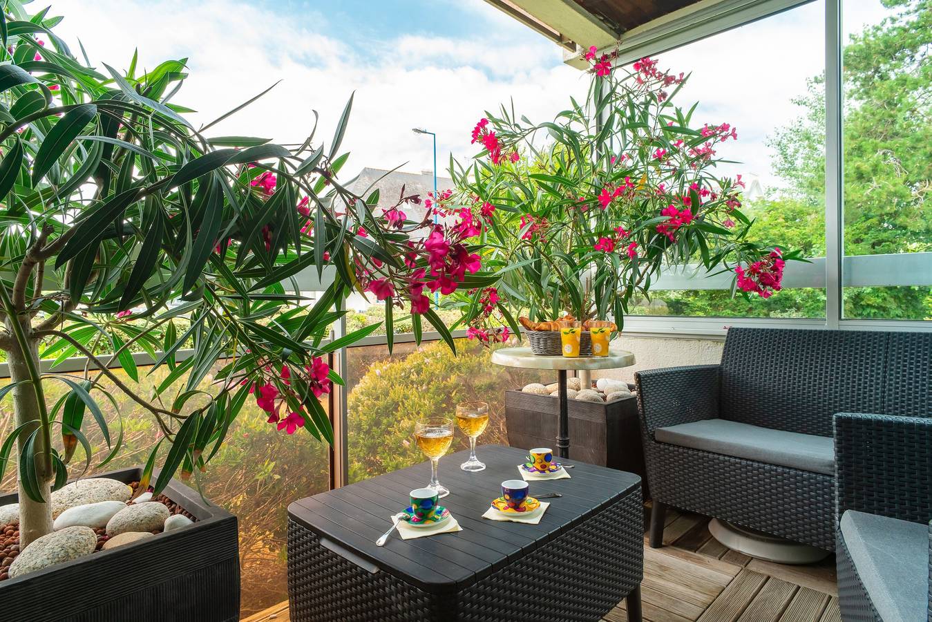 Appartement entier, Appartement « Avec Vue sur Mer » avec terrasse privée, balcon et Wi-Fi in Bénodet, Région de Quimper