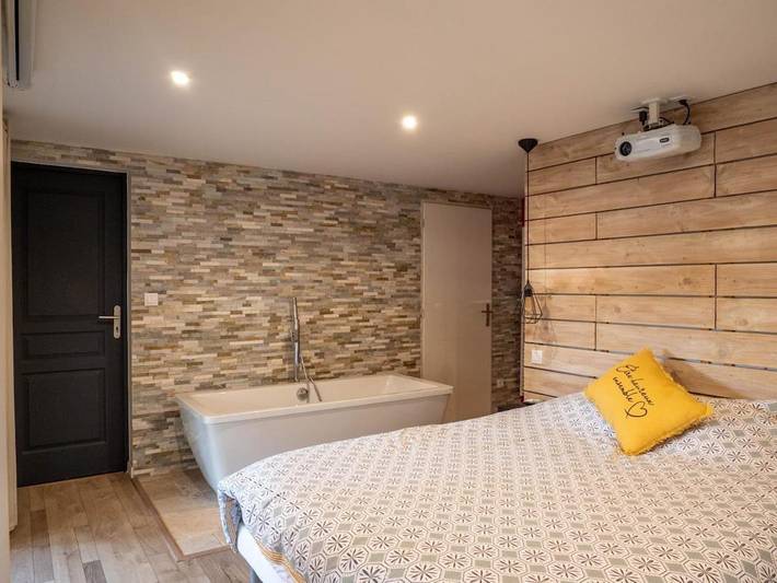 Gîte pour 6 personnes, avec jacuzzi ainsi que jardin et terrasse à Crêches-sur-Saône - 3