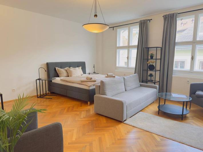 Appartement de vacances pour 8 personnes, avec vue et jardin, animaux acceptés