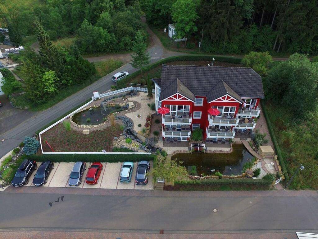 Exclusive holiday apartment with volcano views in Schalkenmehren, Vulkaneifel