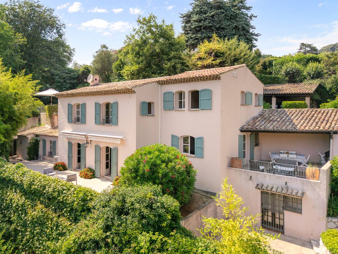 Villa Marie in Vence, Mediterranean Coast (France)