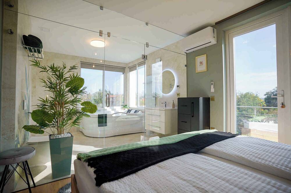 Ferienhaus mit Infrasauna und Whirlpool in unmittelbarer Nähe von Weinkellern in Eger, Heves megye