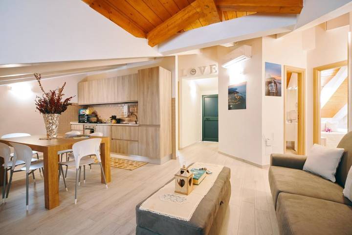 Appartement de vacances pour 5 personnes, avec terrasse et vue, animaux acceptés - 1